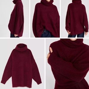 Zara roll neck sweater